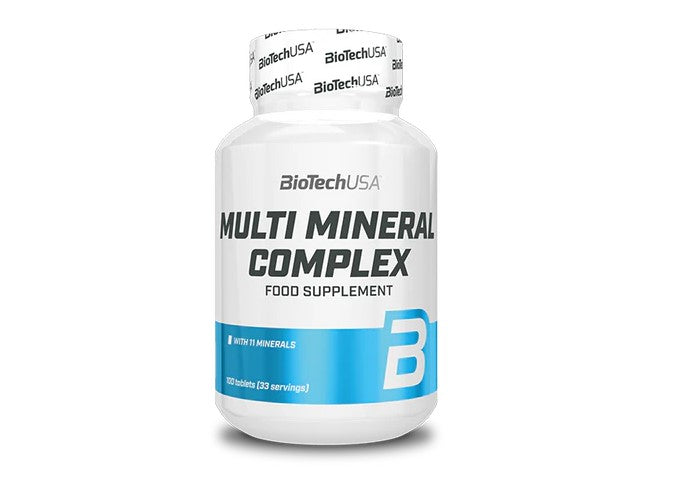 BIOTECH USA MULTI MINERAL COMPLEX 100 COMPRIMES