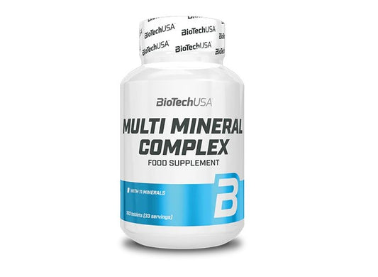BIOTECH USA MULTI MINERAL COMPLEX 100 COMPRIMES