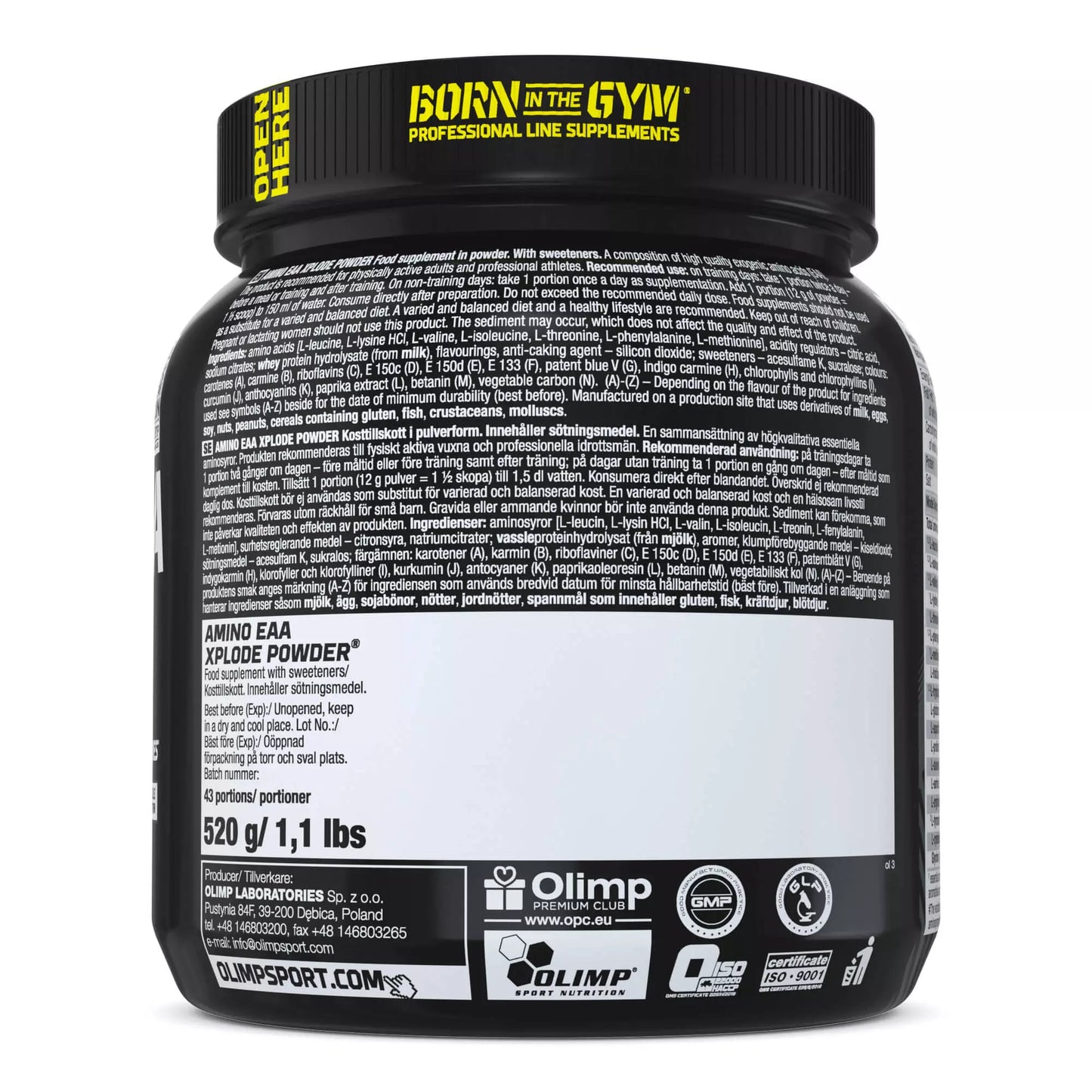Amino EAA Xplode Powder 520g